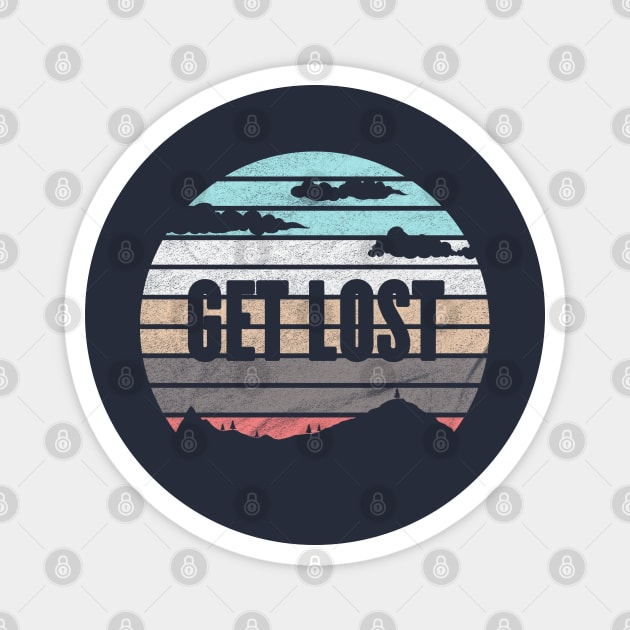 Get Lost Magnet by karutees